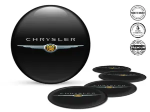 Chrysler  Ruota Adesivo Logo Design Cupola Resina